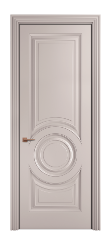 Дверь межкомнатная Бергамо 6 Цвет Пудра Покрытие ЭМАЛИ Эмаль Наличник  ML 85 Цена 65843