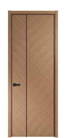 Дверь межкомнатная Юнит Слот 10-111 Цвет Дюна 624S Покрытие ШПОН Мультишпон Наличник L 50 Цена 58028