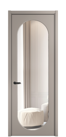 Дверь межкомнатная Ансе 1 Цвет Какао Покрытие ЭМАЛИ Эмаль Наличник  L 50 Цена 52501