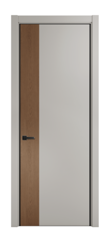 Дверь межкомнатная Дуэт 19 Цвет Серый Шелк Покрытие ЭМАЛИ Эмаль Наличник L 75 Цена 53556
