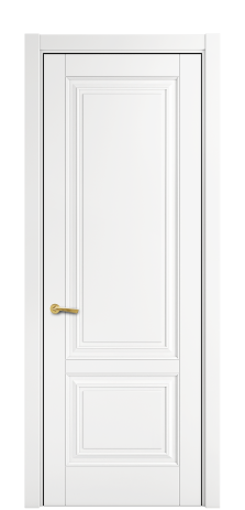 Дверь межкомнатная Элеганс 2 Цвет Белый Покрытие ЭМАЛИ Эмаль Наличник L 75 Цена 51628