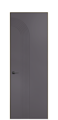 Дверь межкомнатная Меццо 16 Цвет Фиолетовый Покрытие ЭМАЛИ Эмаль Наличник Скрытый короб золото Цена 48325