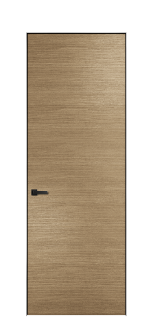 Дверь межкомнатная Секрет 59-00 Цвет Дуб Янтарь Покрытие ШПОН Шпон масло Наличник Скрытый короб хром Цена 44200